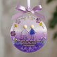 💜Timeless Bonds Sea Glass Christmas Ornament🌊✨Shaped by Nature & Crafted by Hand💝