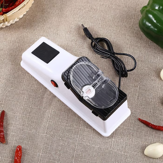 Electric kitchen knife sharpener
