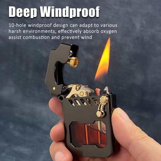 🔥HOT SALE 50% OFF🔥 Mecha Metal Rocker Lighter