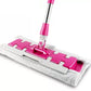 🔥Flat Mop with Stainless Steel Handle with Reusable Washable Mop Cloths