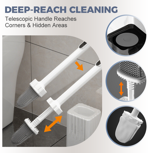 🔥Extendable Toilet Brush & Holder Set
