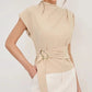 Women’s Elegant Mock Neck Top