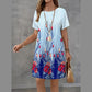 Multi-Print Options Loose Fit Shift Dress
