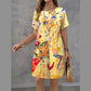 Multi-Print Options Loose Fit Shift Dress