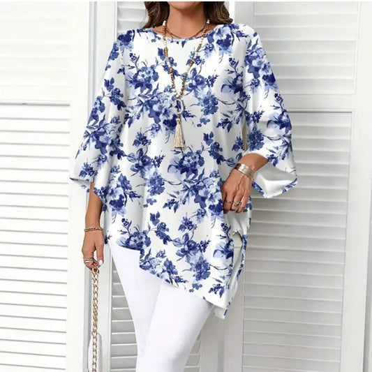 Women’s Casual Print Round Neck T-Shirt