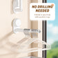 Suction Cup Folding Clothes Hanger for Travel