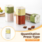 ✨Quantitative Dual Mouth Press-Type Spice Dispenser