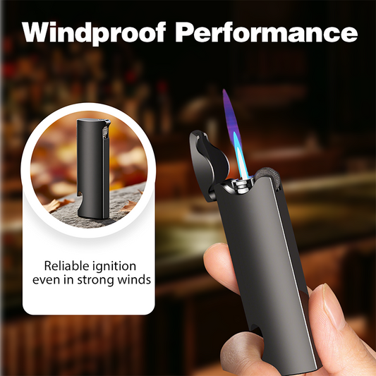 Windproof Lighter with Built-in Bottle Opener🔥