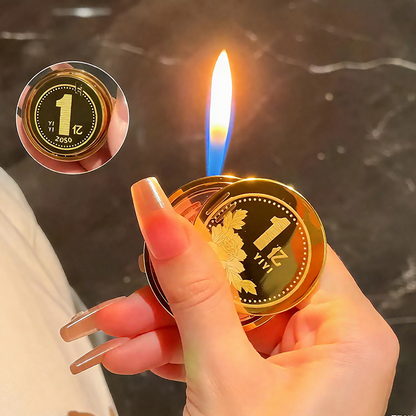 Creative Round Inflatable Rotating Lighter