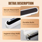 Magnetic Plastic Wrap Dispenser With Slide Cutter