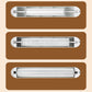 Magnetic Plastic Wrap Dispenser With Slide Cutter