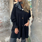 Women’s Stylish Long Sleeve Coat with Pockets