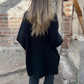 Women’s Stylish Long Sleeve Coat with Pockets