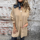 Women’s Stylish Long Sleeve Coat with Pockets