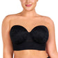 Plus Size Strapless Bra with Lift Support